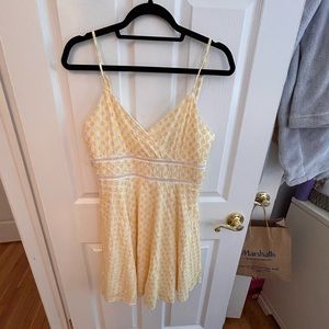 New with tags yellow floral dress